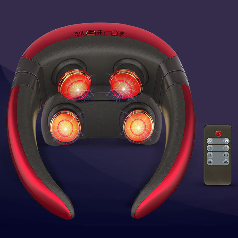 AZTrendy SmartPulse 4D Neck Massager (White / Blue / Pink)💆🔥