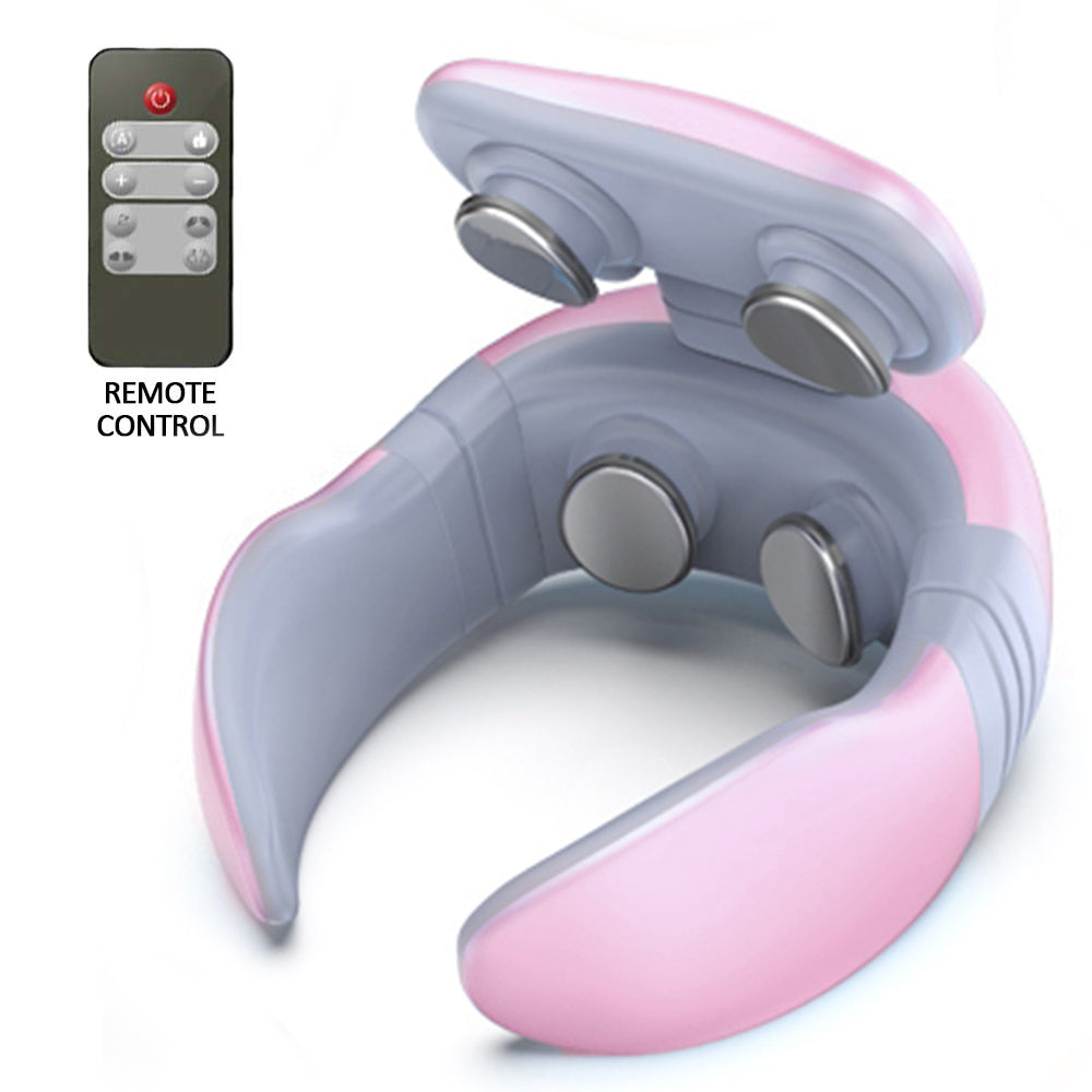 AZTrendy SmartPulse 4D Neck Massager (White / Blue / Pink)💆🔥