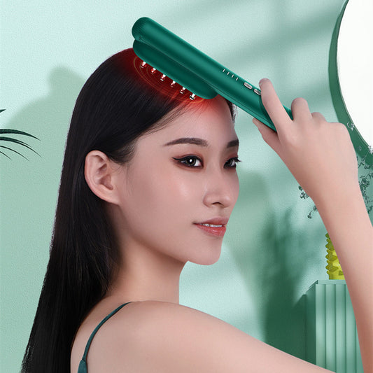 AZTrendy RF DermaGlow Comb: Electric Scalp Massager with Radio Frequency & EMS Vibration 💆‍♀️✨