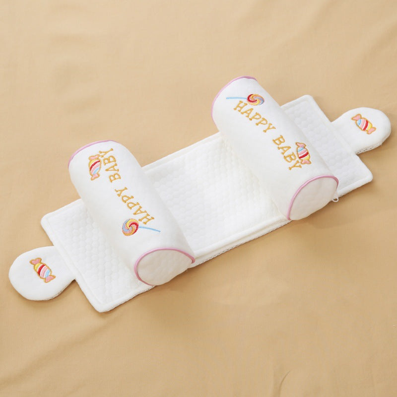 🍼 AZTrendy Baby Head Shaping Pillow (Blue Claw/ Lollipop)