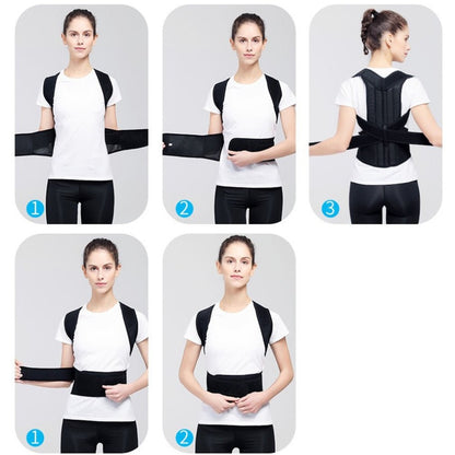 AZTrendy SpineAlign Posture Corrector: Adjustable Back Support Brace 🧍‍♂️✅ (S – 4XL)