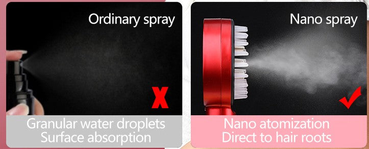 AZTrendy ScalpSpa Red Light Nano Hydration (Red/White) 💆‍♀️🔥