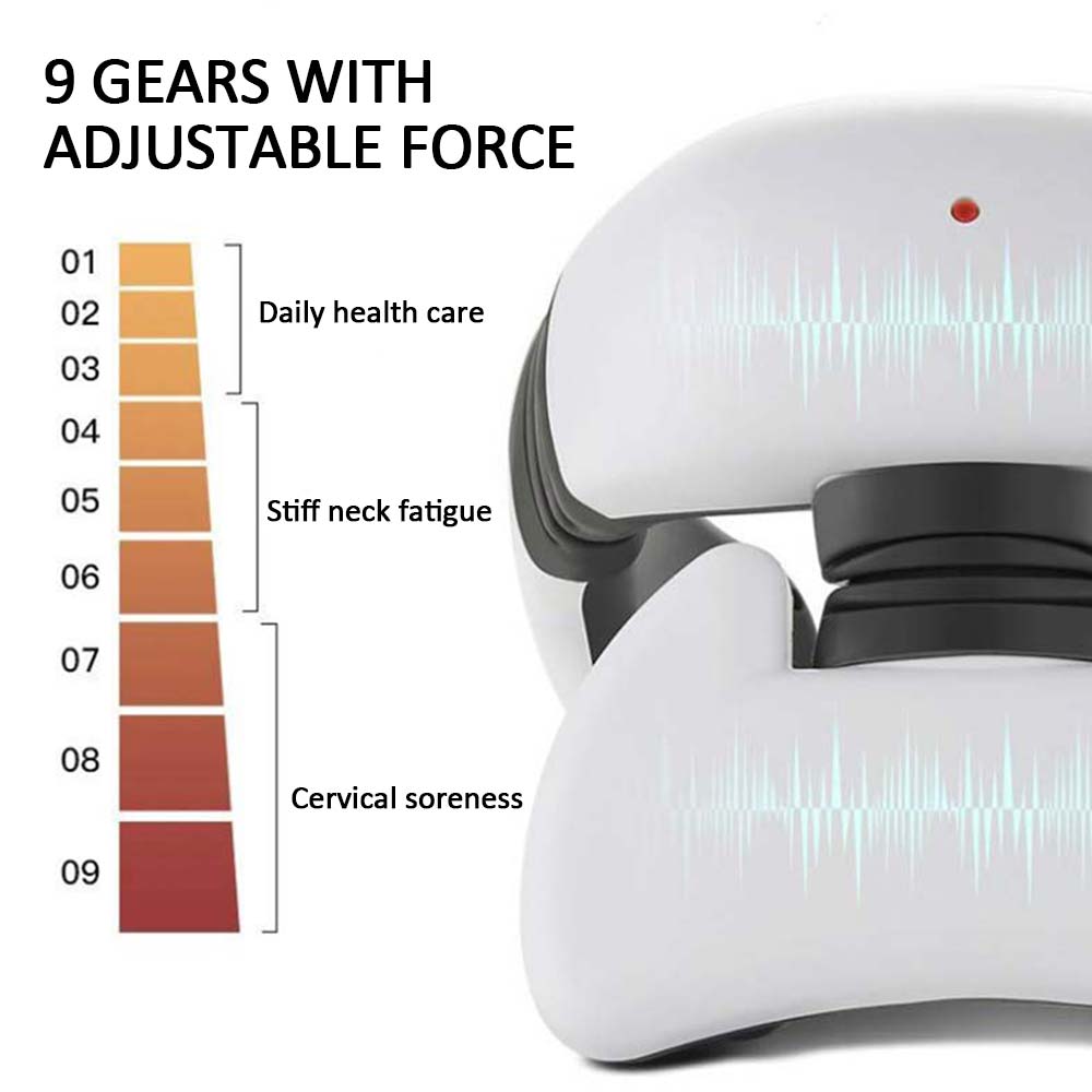 AZTrendy SmartPulse 4D Neck Massager (White / Blue / Pink)💆🔥