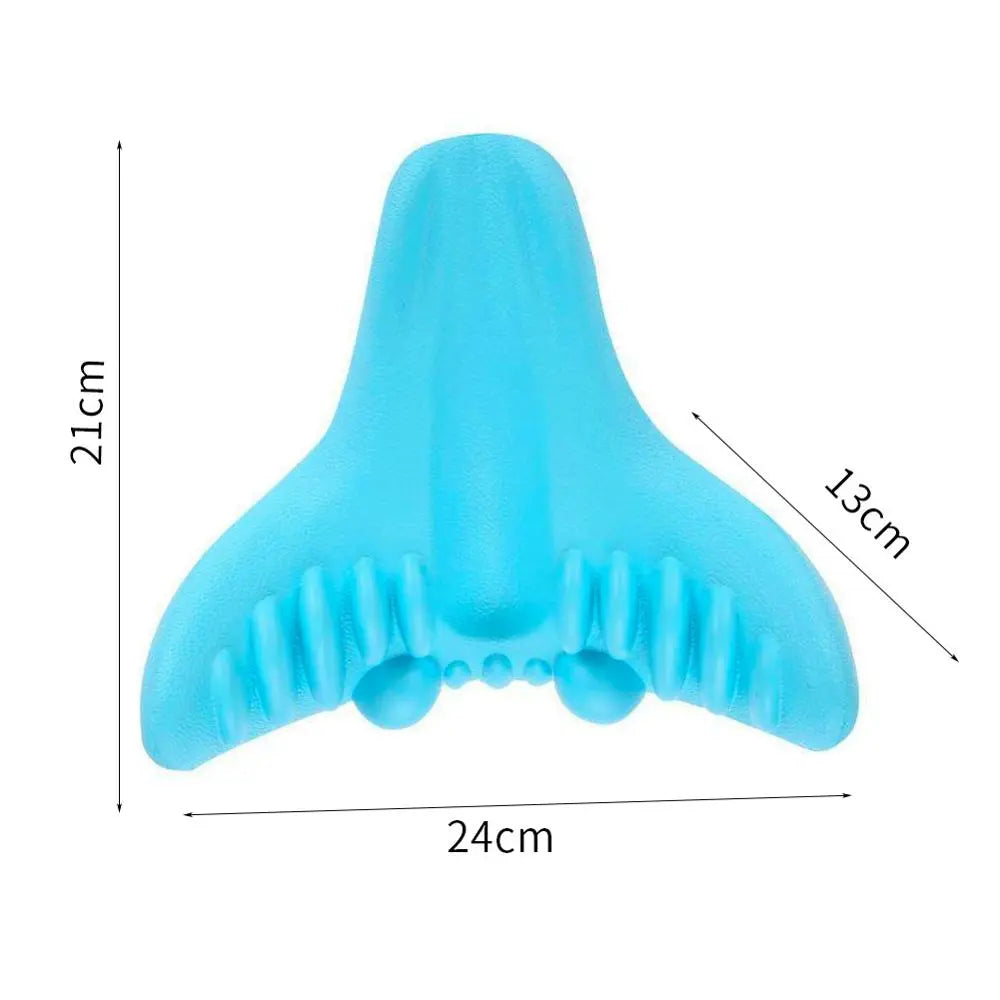 AZTrendy NeckCloud Pillow: Gravity Acupressure Massager 💆‍♂️💙 (Blue)