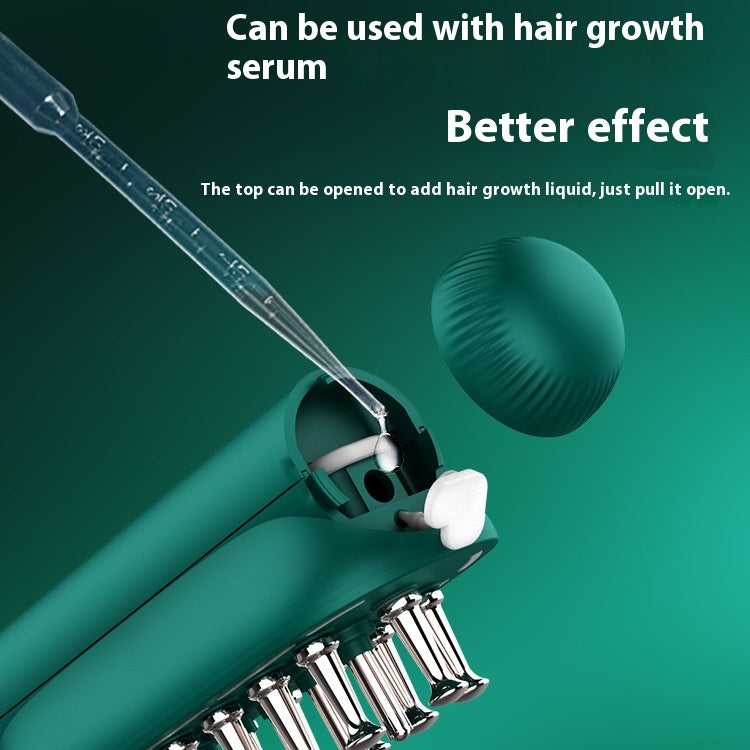 AZTrendy RF DermaGlow Comb: Electric Scalp Massager with Radio Frequency & EMS Vibration 💆‍♀️✨