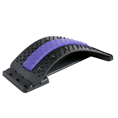 AZTrendy SpineArch Lumbar Stretcher: 3-Level Adjustable Corrector (Blue/Green/Red/Purple)🧘‍♂️🔙