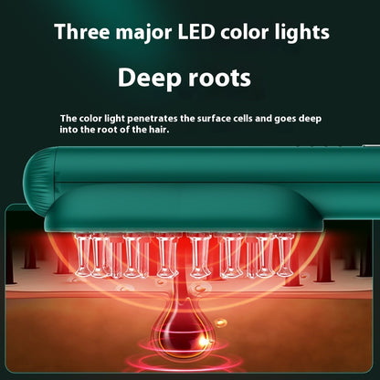 AZTrendy RF DermaGlow Comb: Electric Scalp Massager with Radio Frequency & EMS Vibration 💆‍♀️✨