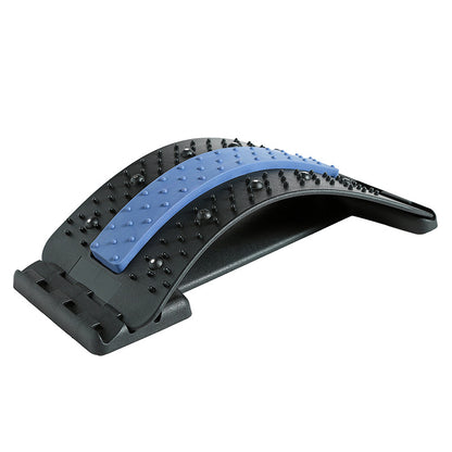 AZTrendy SpineArch Lumbar Stretcher: 3-Level Adjustable Corrector (Blue/Green/Red/Purple)🧘‍♂️🔙