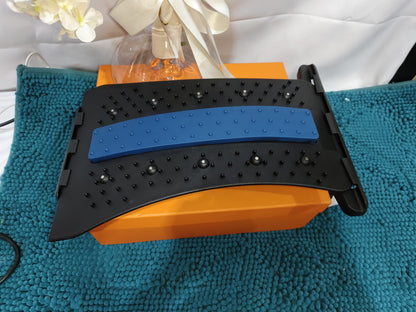 AZTrendy SpineArch Lumbar Stretcher: 3-Level Adjustable Corrector (Blue/Green/Red/Purple)🧘‍♂️🔙