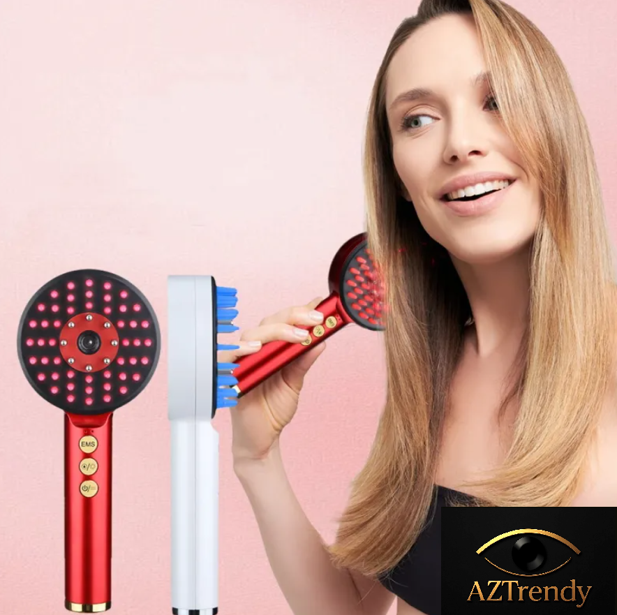 AZTrendy ScalpSpa Red Light Nano Hydration (Red/White) 💆‍♀️🔥