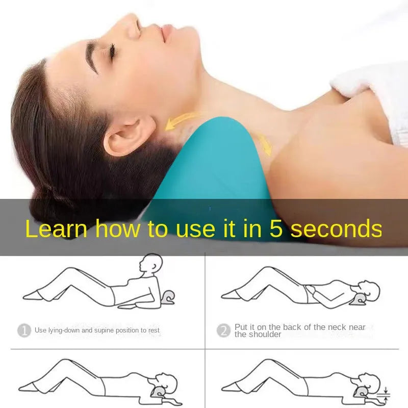 AZTrendy NeckCloud Pillow: Gravity Acupressure Massager 💆‍♂️💙 (Blue)