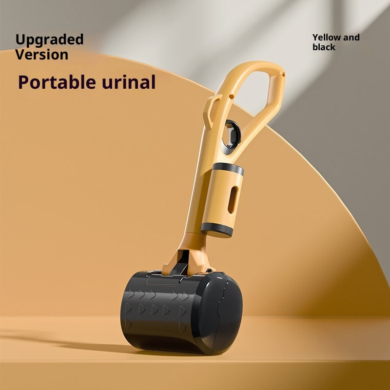 AZTrendy Pet Portable Poop Scooper 🐶💩 (Kaki Brown/ Gray/ Black and Yellow)