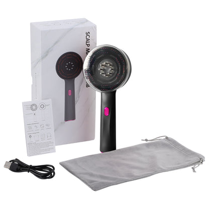 AZTrendy ScalpRevive Electric Oil Applicator 💆‍♀️💧 (Red / Dark Gray)