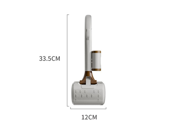 AZTrendy Pet Portable Poop Scooper 🐶💩 (Kaki Brown/ Gray/ Black and Yellow)