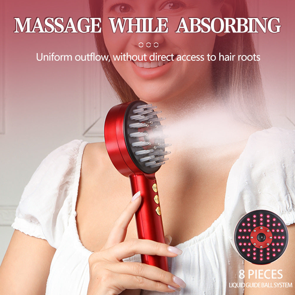 AZTrendy ScalpSpa Red Light Nano Hydration (Red/White) 💆‍♀️🔥